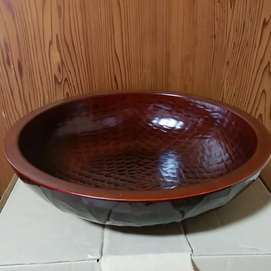 こね鉢尺2 栃こね鉢 くり抜き ナタ目彫り 溜塗り 会津塗 高級漆器 木製 麺 Amazon.co.jp: こね鉢尺2 栃こね鉢 くり抜き ナタ目彫り 溜塗り